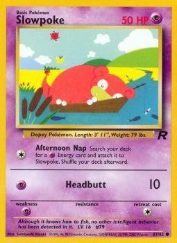 Slowpoke (67/82) [Team Rocket Unlimited] | Dumpster Cat Games