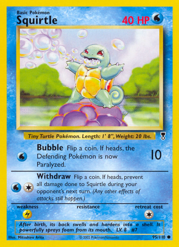 Squirtle (95/110) [Legendary Collection] | Dumpster Cat Games