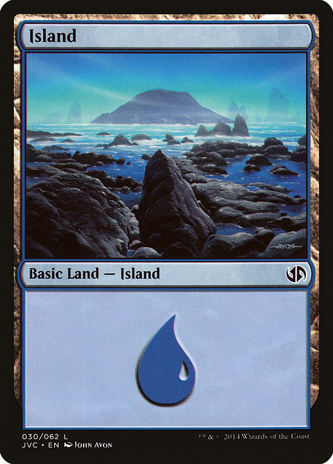 Island (30) [Duel Decks Anthology] | Dumpster Cat Games