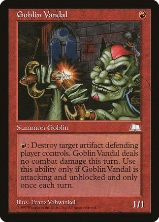 Goblin Vandal [Weatherlight] | Dumpster Cat Games