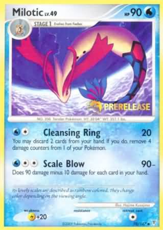 Milotic (70/147) (Prerelease Promo) [Nintendo: Black Star Promos] | Dumpster Cat Games