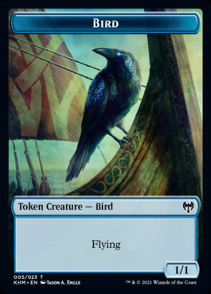 Bird Token [Kaldheim] | Dumpster Cat Games