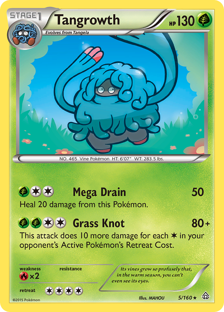 Tangrowth (5/160) [XY: Primal Clash] | Dumpster Cat Games