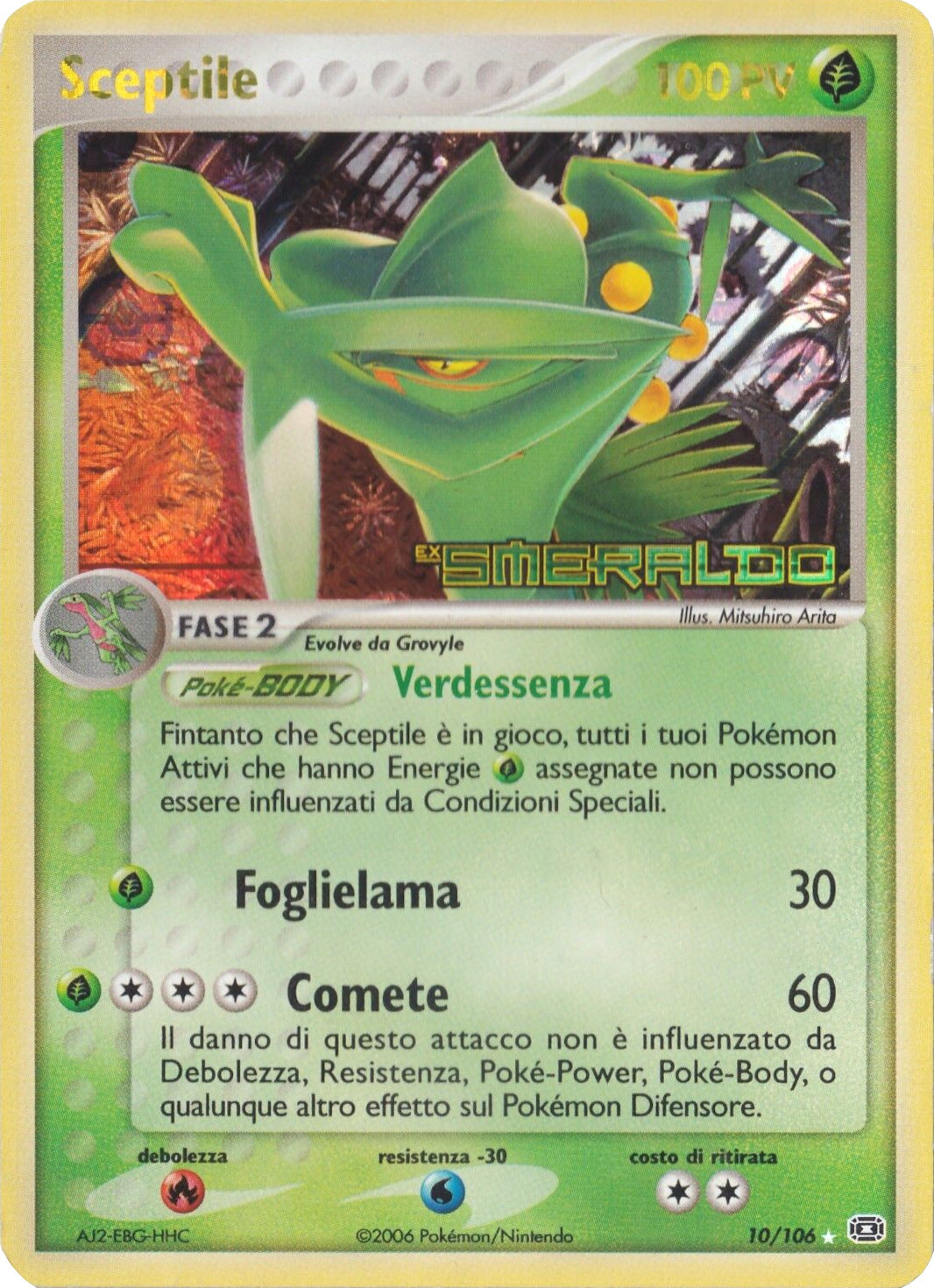 Sceptile (10/106) (Stamped) [EX: Emerald] | Dumpster Cat Games