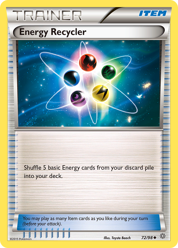 Energy Recycler (72/98) [XY: Ancient Origins] | Dumpster Cat Games