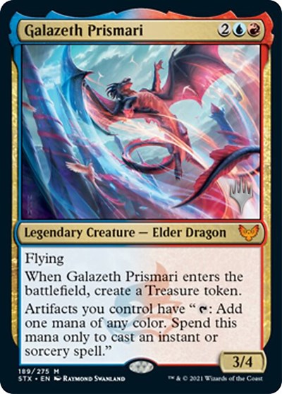 Galazeth Prismari (Promo Pack) [Strixhaven: School of Mages Promos] | Dumpster Cat Games