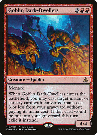 Goblin Dark-Dwellers [Oath of the Gatewatch Promos] | Dumpster Cat Games