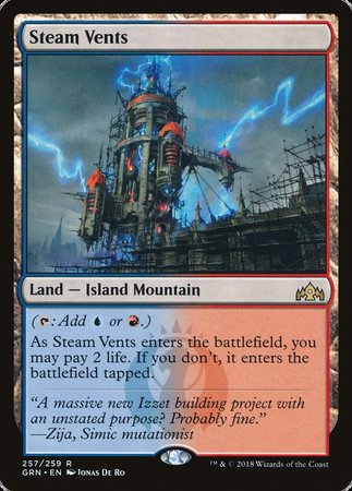 Steam Vents [Guilds of Ravnica] | Dumpster Cat Games