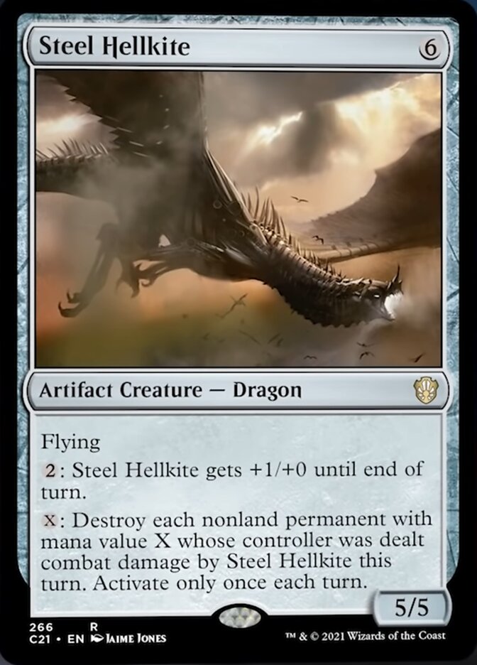 Steel Hellkite [Commander 2021] | Dumpster Cat Games