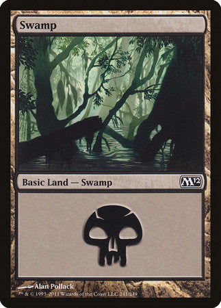 Swamp (241) [Magic 2012] | Dumpster Cat Games