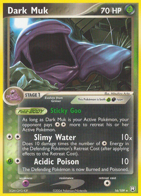 Dark Muk (16/109) [EX: Team Rocket Returns] | Dumpster Cat Games