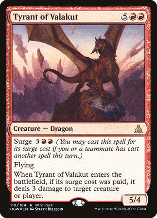 Tyrant of Valakut [Oath of the Gatewatch Promos] | Dumpster Cat Games