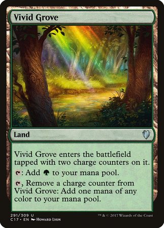 Vivid Grove [Commander 2017] | Dumpster Cat Games