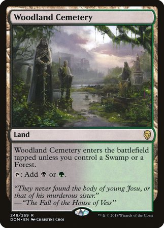 Woodland Cemetery [Dominaria] | Dumpster Cat Games