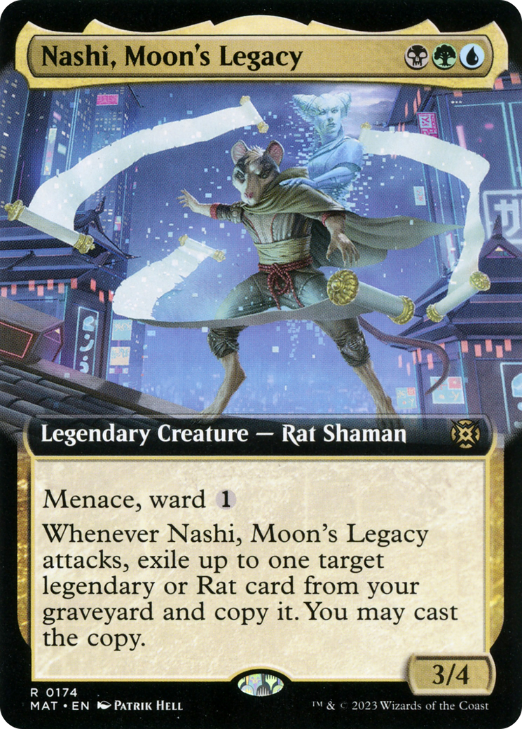 Nashi, Moon's Legacy (Extended Art) [March of the Machine: The Aftermath] | Dumpster Cat Games