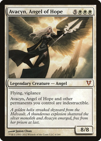 Avacyn, Angel of Hope [Avacyn Restored] | Dumpster Cat Games