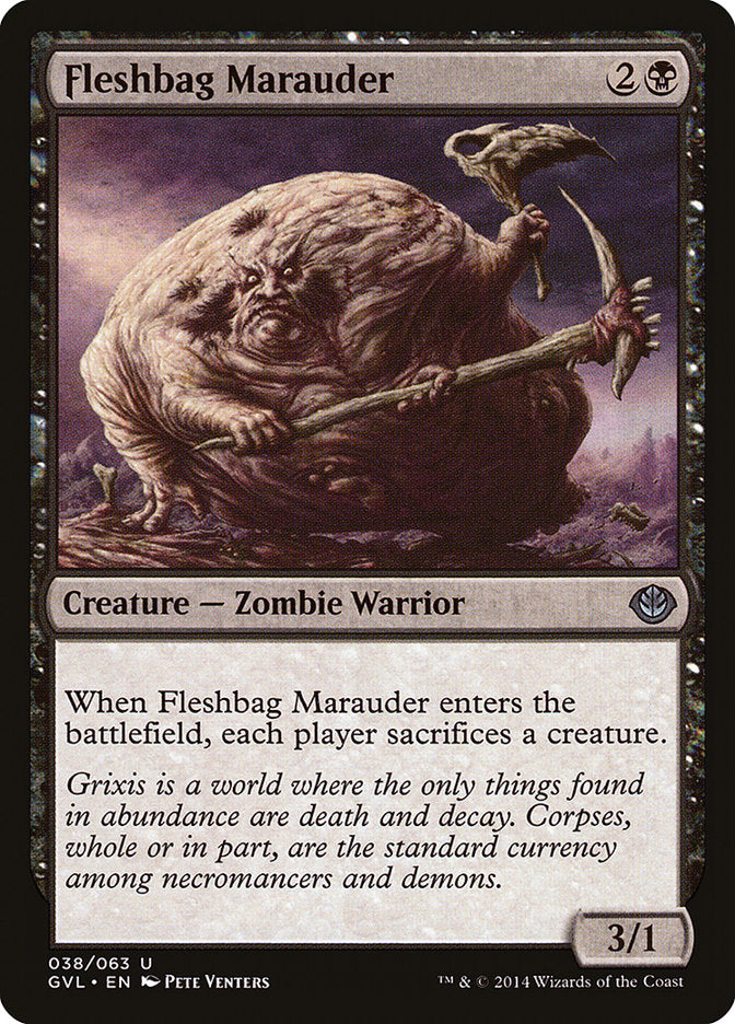 Fleshbag Marauder (Garruk vs. Liliana) [Duel Decks Anthology] | Dumpster Cat Games