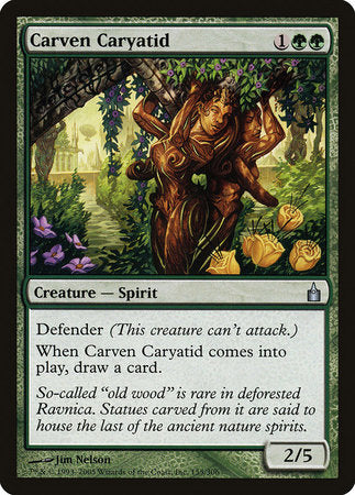 Carven Caryatid [Ravnica: City of Guilds] | Dumpster Cat Games