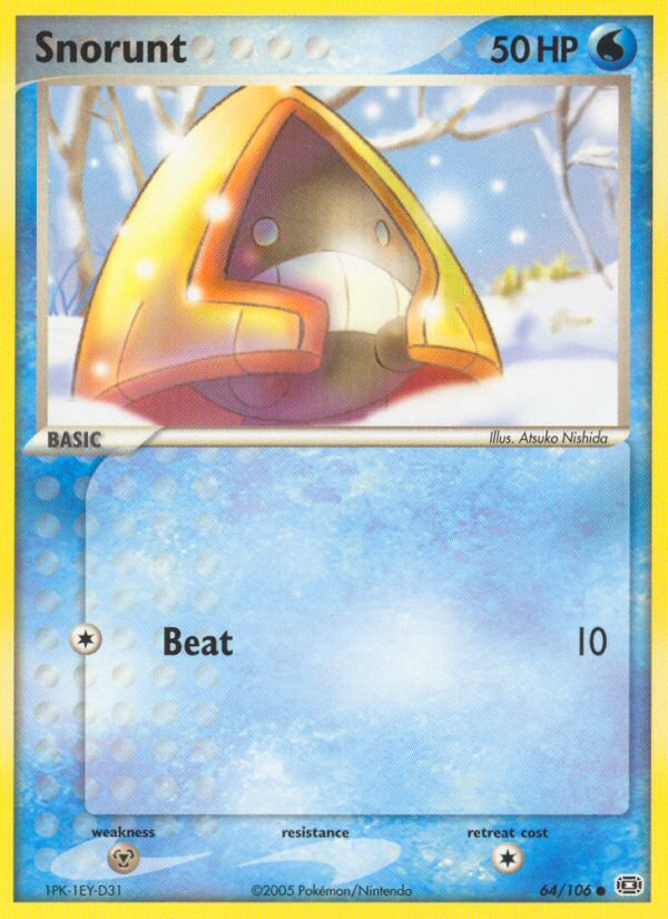 Snorunt (64/106) [EX: Emerald] | Dumpster Cat Games