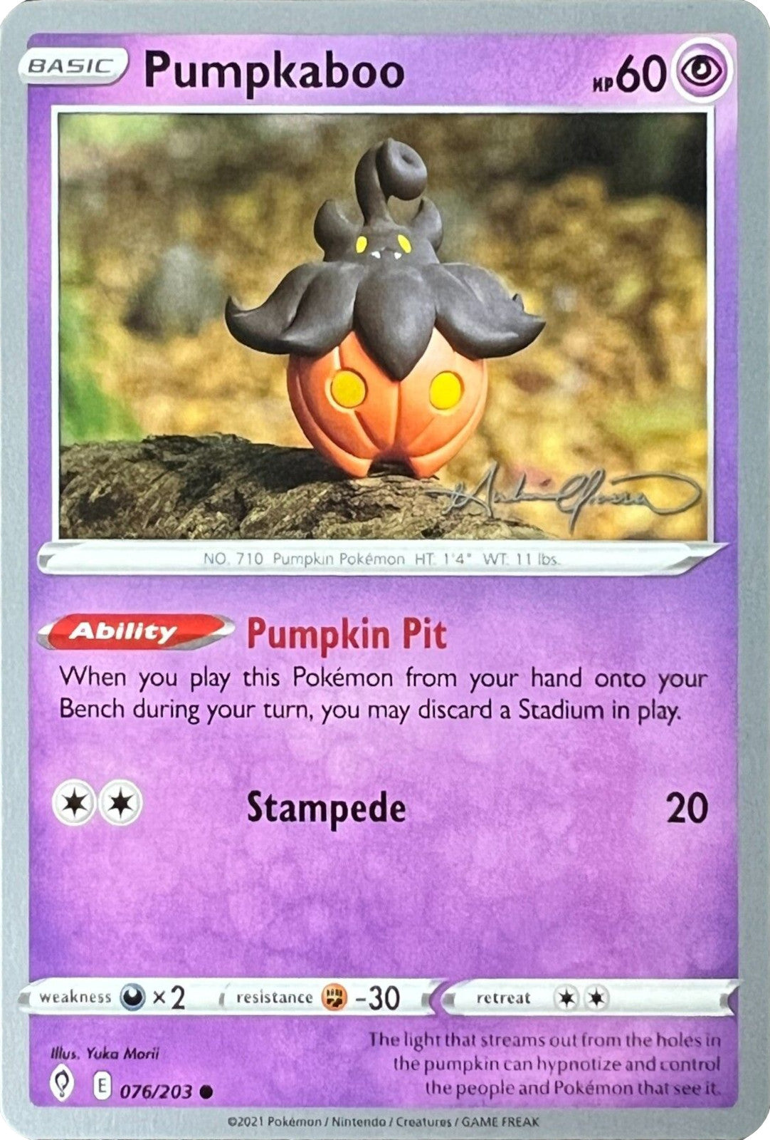 Pumpkaboo (076/203) (The Shape of Mew - Andre Chiasson) [World Championships 2022] | Dumpster Cat Games