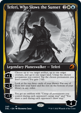 Teferi, Who Slows the Sunset [Innistrad: Double Feature] | Dumpster Cat Games