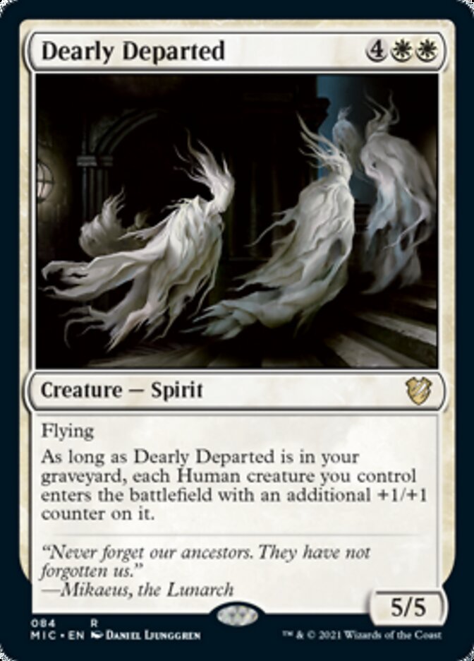 Dearly Departed [Innistrad: Midnight Hunt Commander] | Dumpster Cat Games