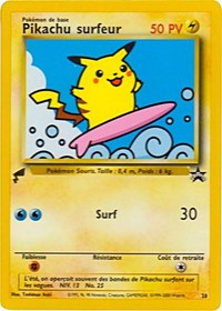 Pikachu (28) (Surfing) [Pikachu World Collection Promos] | Dumpster Cat Games