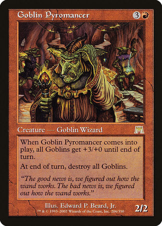 Goblin Pyromancer [Onslaught] | Dumpster Cat Games