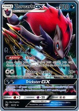 Zoroark GX (53/73) (Victory Map - Robin Schulz) [World Championships 2018] | Dumpster Cat Games