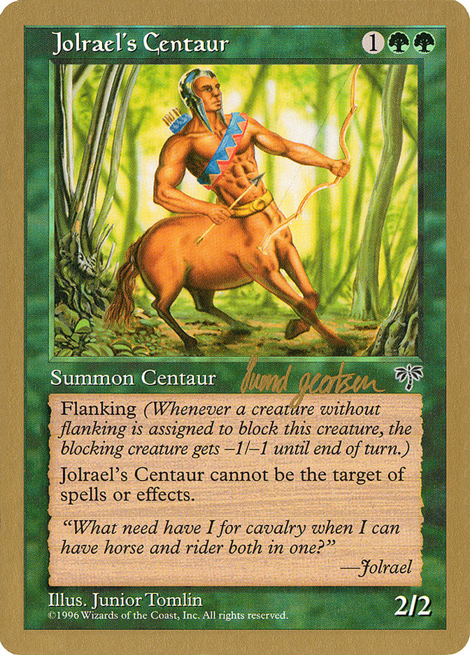 Jolrael's Centaur (Svend Geertsen) [World Championship Decks 1997] | Dumpster Cat Games