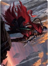 Anowon, the Ruin Thief Art Card [Zendikar Rising Art Series] | Dumpster Cat Games