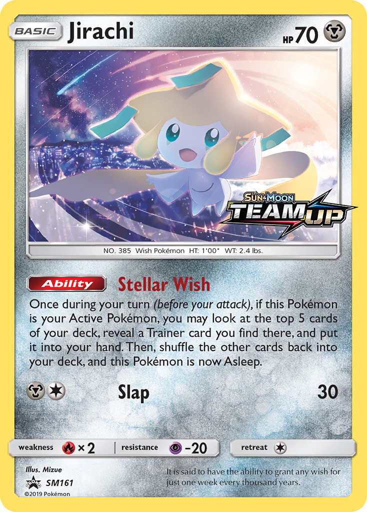 Jirachi (SM161) [Sun & Moon: Black Star Promos] | Dumpster Cat Games