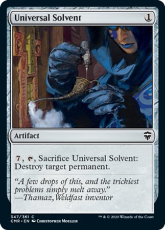 Universal Solvent [Commander Legends] | Dumpster Cat Games