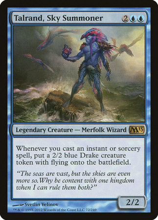 Talrand, Sky Summoner [Magic 2013] | Dumpster Cat Games