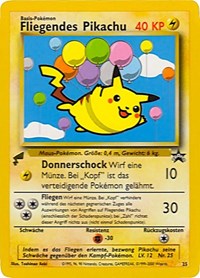 Pikachu (25) (Flying) [Pikachu World Collection Promos] | Dumpster Cat Games