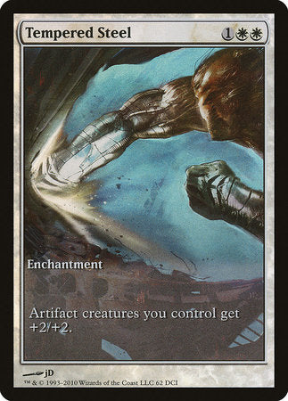 Tempered Steel [Scars of Mirrodin Promos] | Dumpster Cat Games