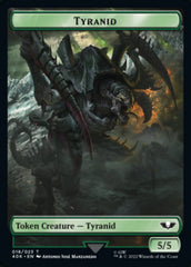 Tyranid (017) // Tyranid (018) Double-sided Token (Surge Foil) [Universes Beyond: Warhammer 40,000 Tokens] | Dumpster Cat Games