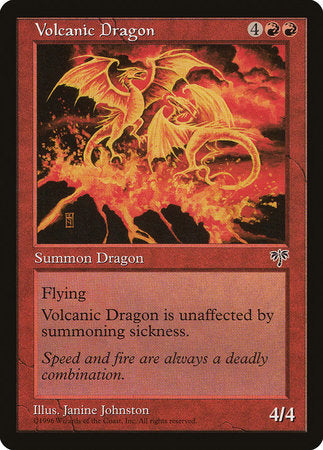 Volcanic Dragon [Mirage] | Dumpster Cat Games