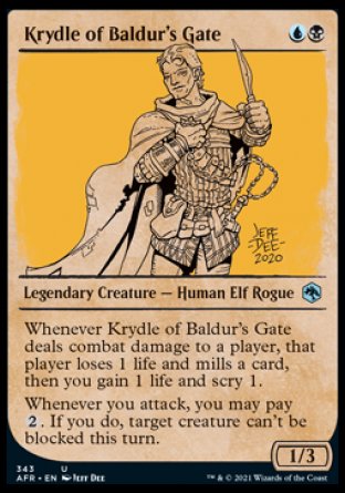 Krydle of Baldur's Gate (Showcase) [Dungeons & Dragons: Adventures in the Forgotten Realms] | Dumpster Cat Games