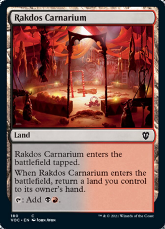 Rakdos Carnarium [Innistrad: Crimson Vow Commander] | Dumpster Cat Games