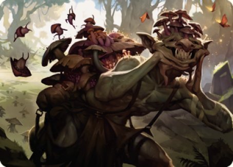 Sprouting Goblin Art Card [Dominaria United Art Series] | Dumpster Cat Games