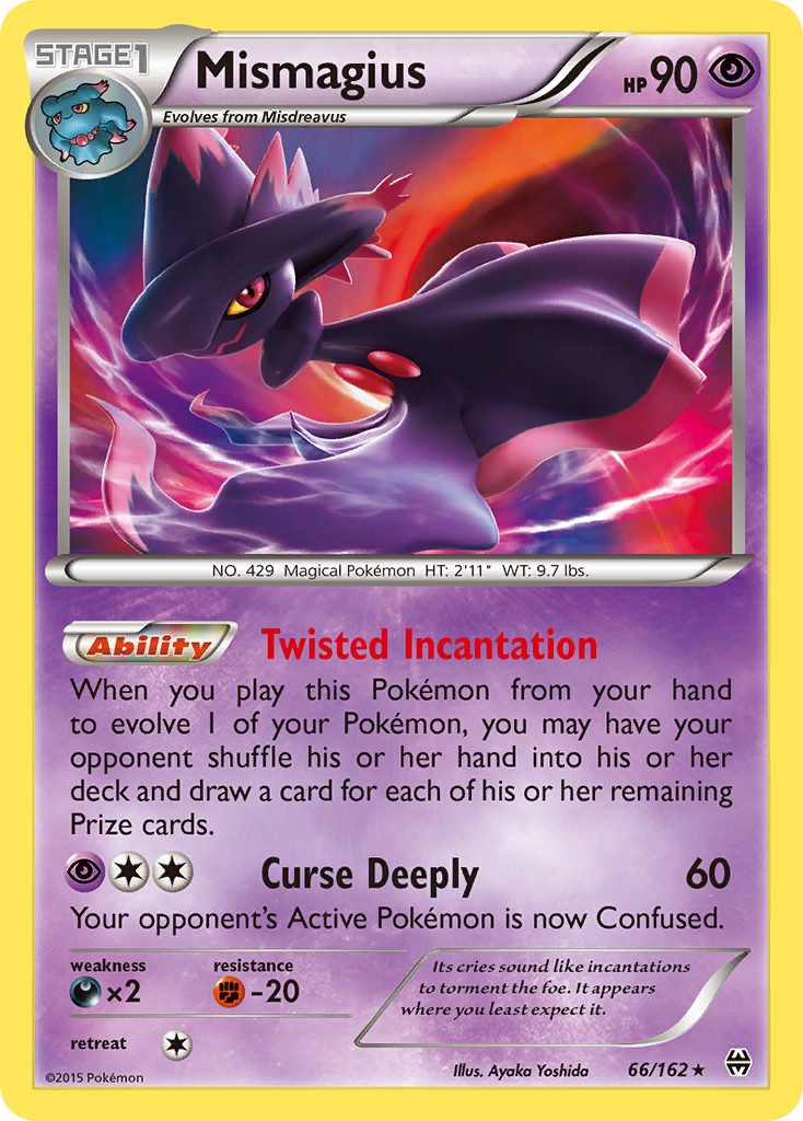 Mismagius (66/162) [XY: BREAKthrough] | Dumpster Cat Games