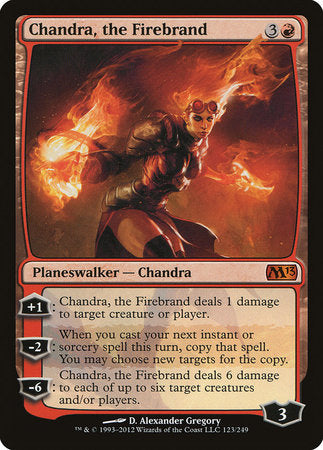 Chandra, the Firebrand [Magic 2013] | Dumpster Cat Games