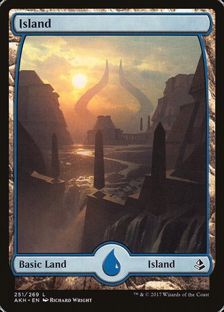 Island (251) - Full Art [Amonkhet] | Dumpster Cat Games