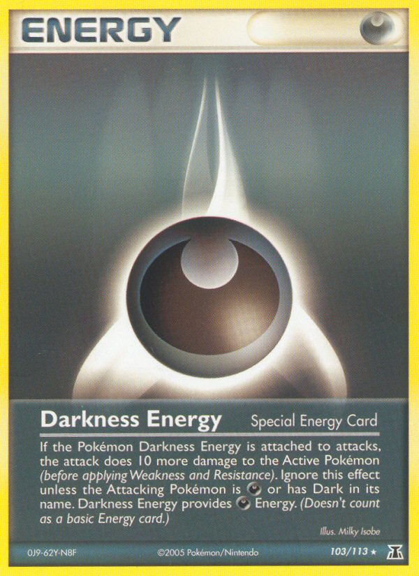 Darkness Energy (103/113) [EX: Delta Species] | Dumpster Cat Games