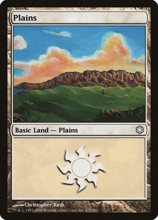 Plains (371) [Coldsnap Theme Decks] | Dumpster Cat Games