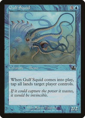 Gulf Squid [Prophecy] | Dumpster Cat Games