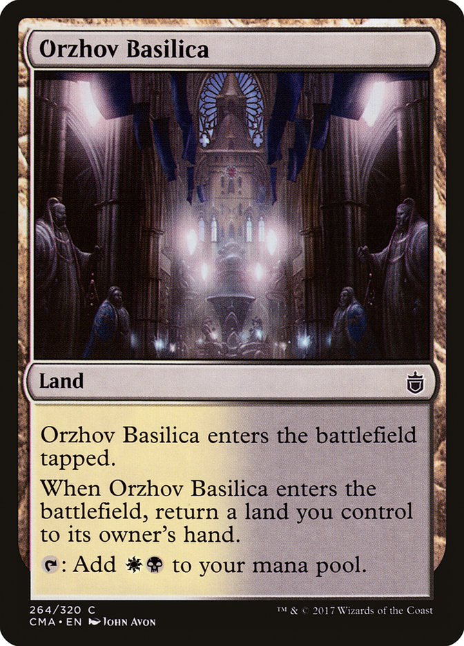 Orzhov Basilica [Commander Anthology] | Dumpster Cat Games