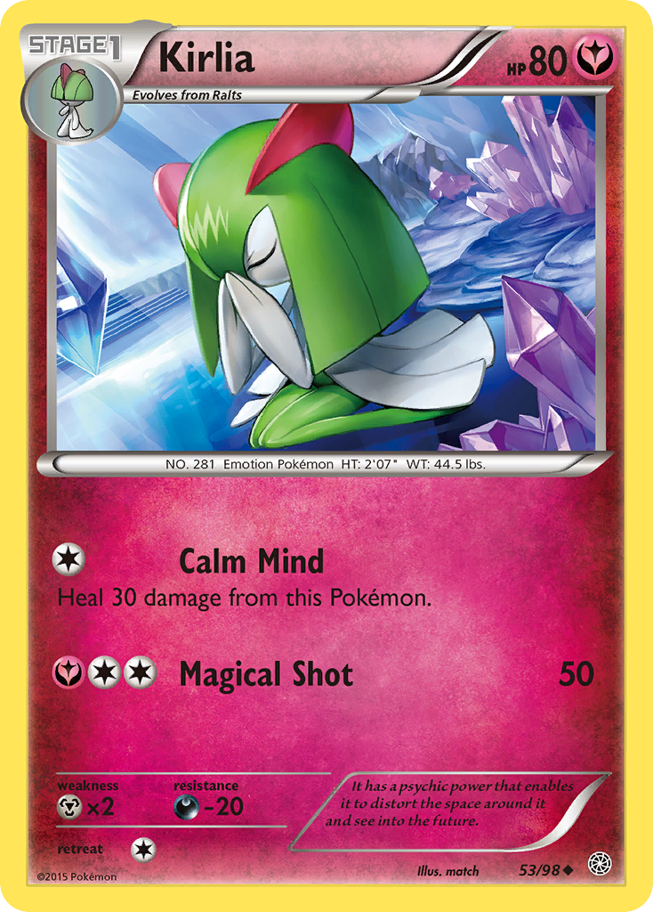 Kirlia (53/98) [XY: Ancient Origins] | Dumpster Cat Games