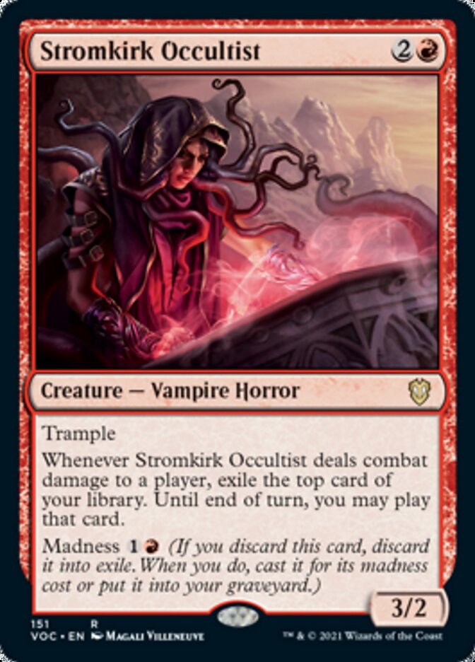 Stromkirk Occultist [Innistrad: Crimson Vow Commander] | Dumpster Cat Games